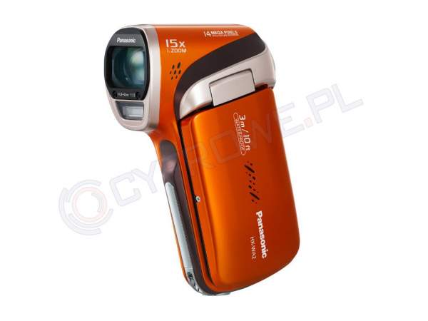 Panasonic HX-WA2 pomarańczowa - Kamery cyfrowe - Video