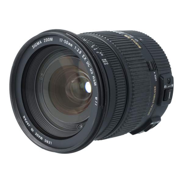 Obiektyw UŻYWANY Sigma 17-50 mm f/2.8 EX DC OS HSM / Canon s.n. 14857220