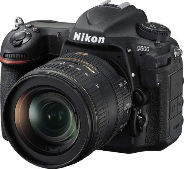 Lustrzanka Nikon D500 + ob. AF-S DX 16-80VR