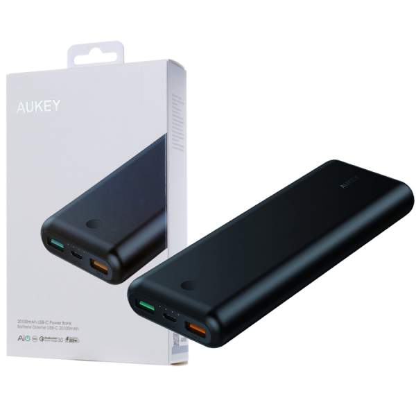 Aukey Power Bank PB-XD20 20100 mAh 7.8A QC 3.0 dwustronne Power Delivery