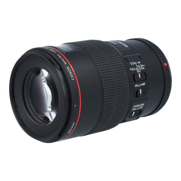 Obiektyw UŻYWANY Canon 100 mm f/2.8 L EF Macro IS USM s.n. 2083825