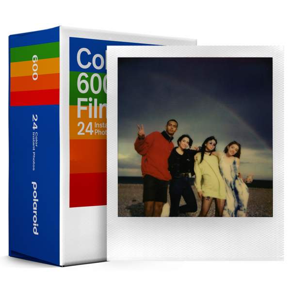 Wkłady Polaroid do aparatu serii 600 kolor - białe ramki - 16 szt. 3 pack