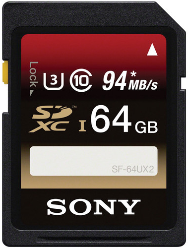 Karta pamięci Sony Expert SDXC 64GB UHS-I CL10 U3 94MB/s