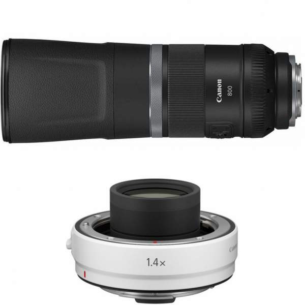 Obiektyw Canon RF 800 mm f/11 IS STM + konwerter RF 1.4x zestaw