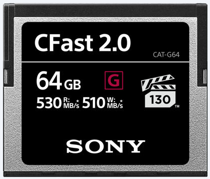 Karta pamięci Sony CFast 2.0 64GB