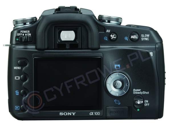 SONY DSLR-A100 + OB. 18-70 + 75-300 - Cyfrowe.pl