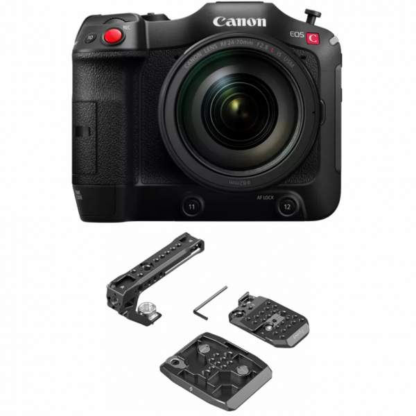 Kamera cyfrowa Canon EOS C70 + klatka operatorska SmallRig [3190] (za 1 zł w zestawie)
