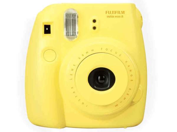 Aparat FujiFilm Instax Mini 8S żółty