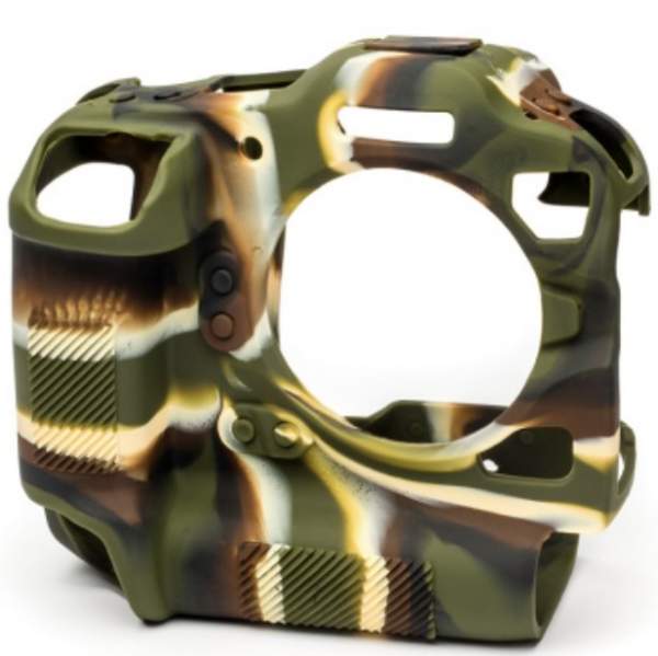 Zbroja EasyCover osłona gumowa dla Canon EOS R3 camouflage