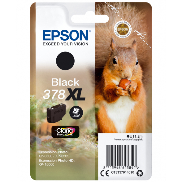 Tusz Epson TUSZ EPSON T378XL Black