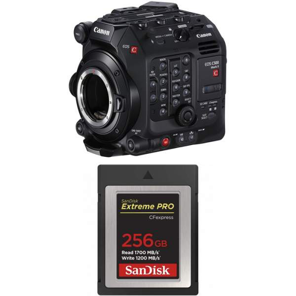 Kamera cyfrowa Canon EOS C500 Mark II + Karta Sandisk CFexpress 256GB 1700/1200 MB/s. ZAPYTAJ O CENĘ!