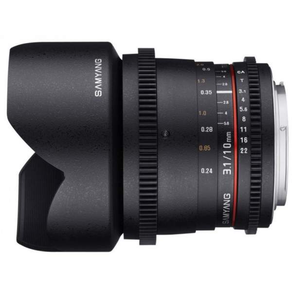 Obiektyw Samyang 10 mm T3.1 ED AS NCS CSII-VDSLR Nikon