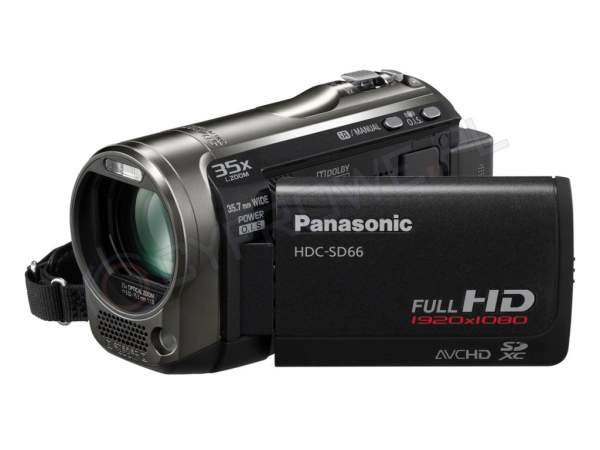 PANASONIC HDC-SD66 KAMERA CYFROWA CZARNA - Cyfrowe.pl