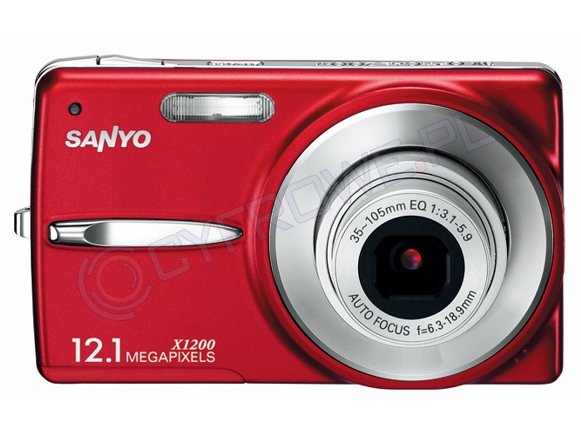 【美品】デジカメ　SANYO Xacti DSC-X-1200 レッド　サンヨー SANYO Xacti DSC-X1200 デジタルカメラ レッド ジャンク - メルカリ