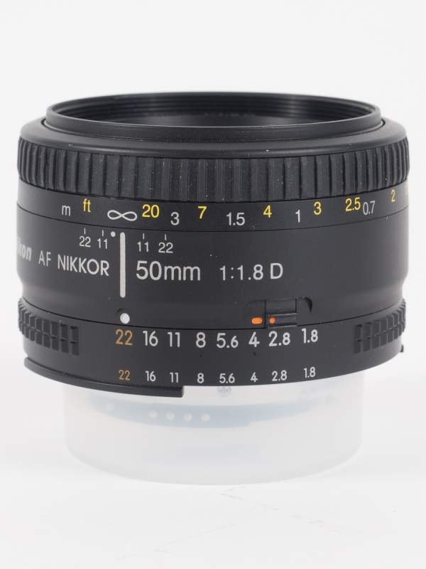 Obiektyw UŻYWANY Nikon 50 mm F1.8 D AF s.n. 2277725