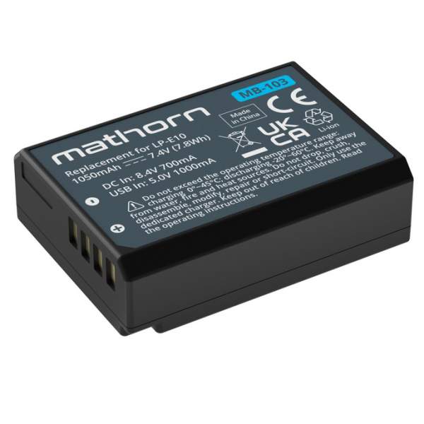 Akumulator Mathorn Mathorn bateria MB-103 960 mAh USB-C do Canon LP-E10