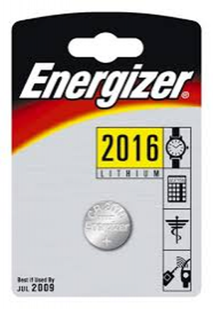 Bateria Energizer CR2016 - blister (2szt.)