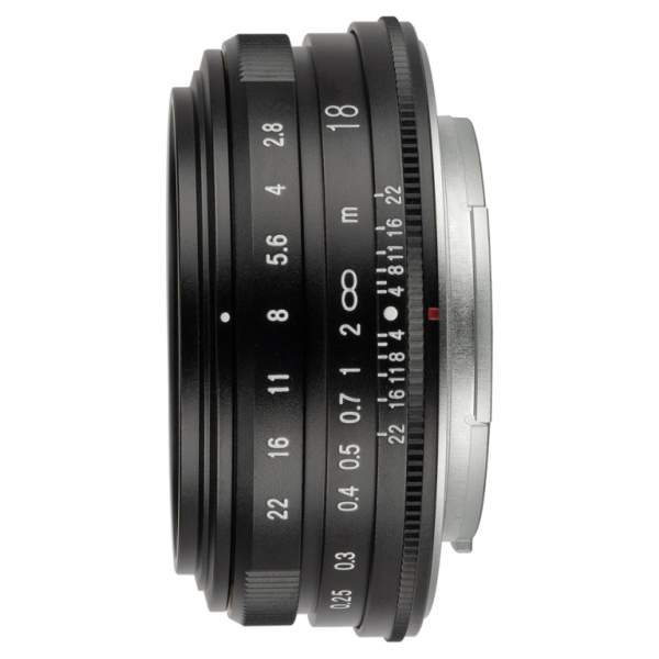 Obiektyw Voigtlander Color Skopar 18 mm f/2.8 do Fujifilm X czarny