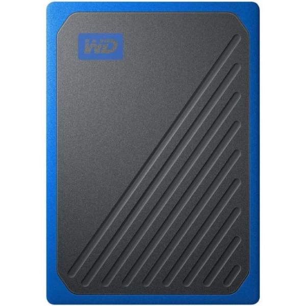Western Digital SSD MY Passport GO 500GB Niebieski (odczyt 400 MB/s)