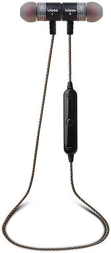 Ipipoo Bluetooth iL95BL Black (czarne z nylonowym kablem)