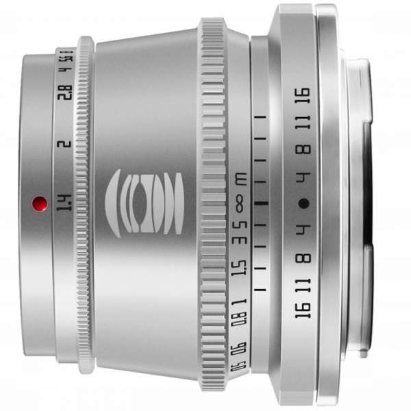 Obiektyw TTartisan 35 mm f/1.4 APS-C Nikon Z srebrny