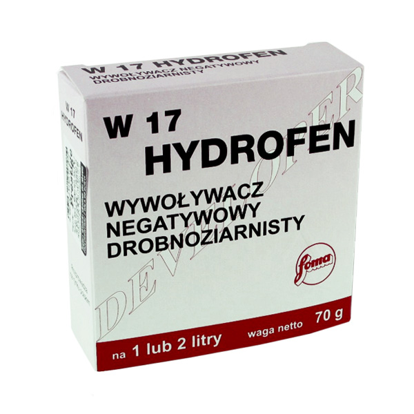 Wywoływacz negatywowy Foma W17 Hydrofen