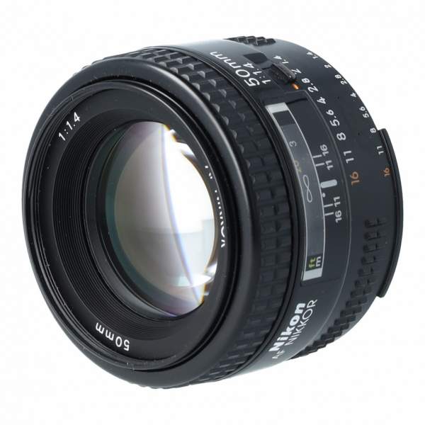 Obiektyw UŻYWANY Nikon Nikkor 50 mm f/1.4 D AF s.n.3018024