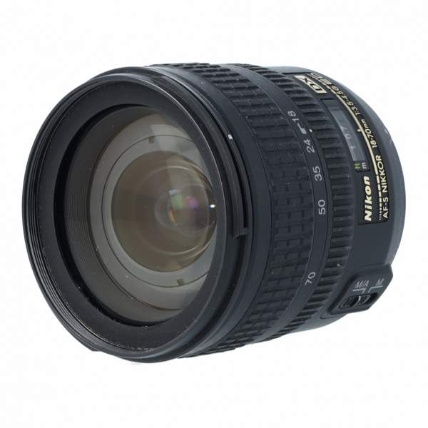 Obiektyw UŻYWANY Nikon Nikkor 18-70 mm F3.5-F4.5 G AF-S DX IF-ED s.n. 2008606