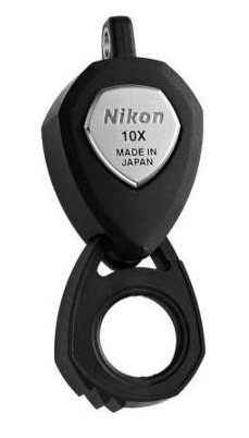 Lupa Nikon precyzyjna, powiększenie 10x, soczewka z 3 elementów