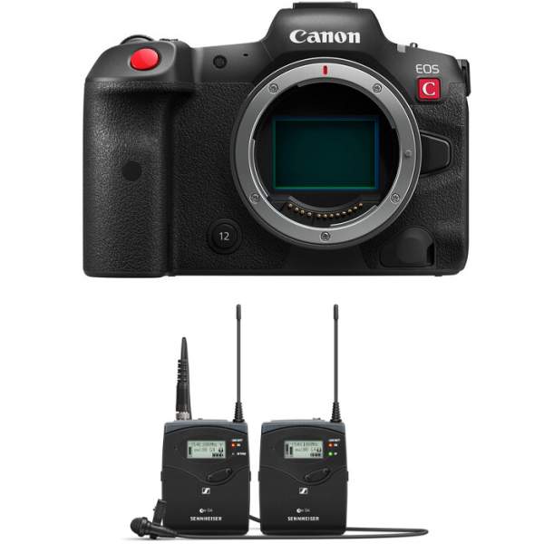 Kamera cyfrowa Canon EOS R5C + Sennheiser EW 112P G4-A (516-558 MHz)