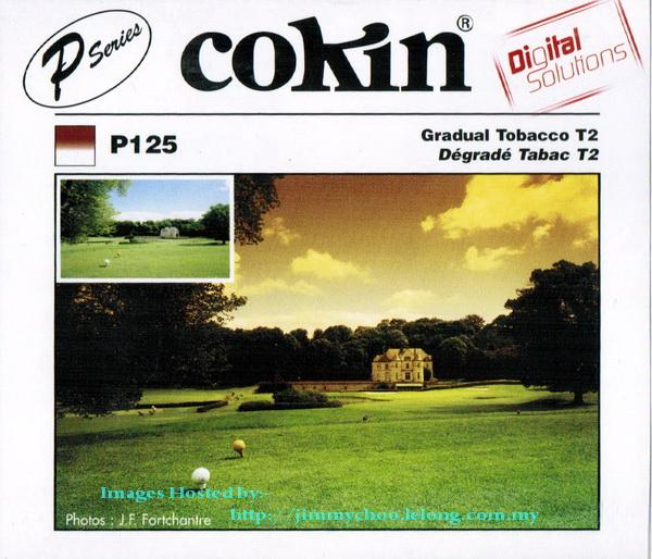 Filtr Cokin P125 połówkowy brązowy T systemu Cokin P