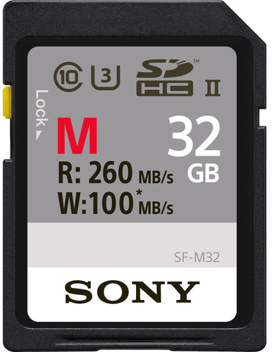 Karta pamięci Sony Professional SF-M SDHC 32GB UHS-II CL10 U3 260mb/s