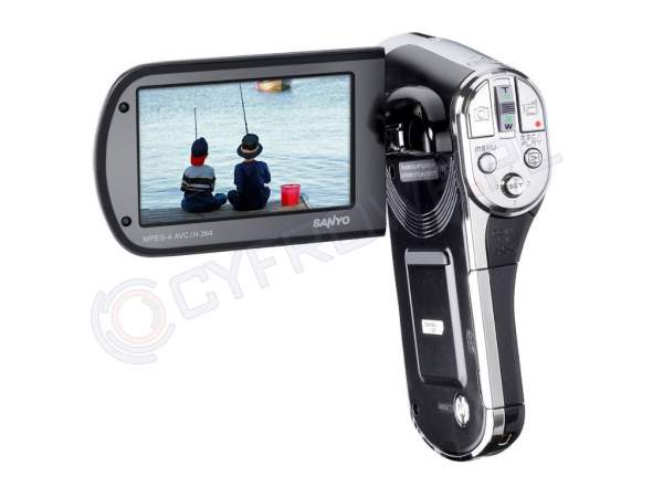 SANYO XACTI VPC-CG100 KAMERA CYFROWA CZARNA - Cyfrowe.pl