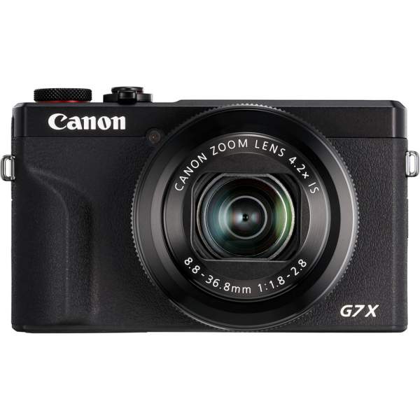 Aparat cyfrowy Canon zestaw PowerShot G7 X Mark III + karta Sandisk SDHC 32GB + statyw Manfrotto Pixi Evo