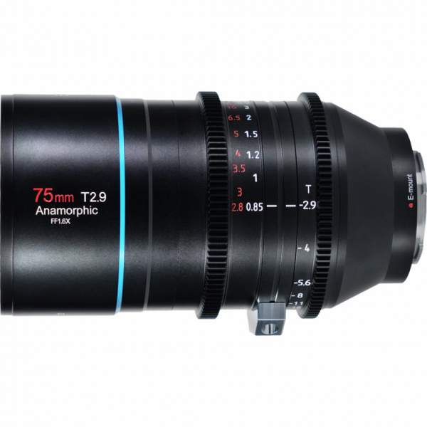 Obiektyw Sirui Anamorphic Lens 75 mm T2.9 Sony E 1,6x