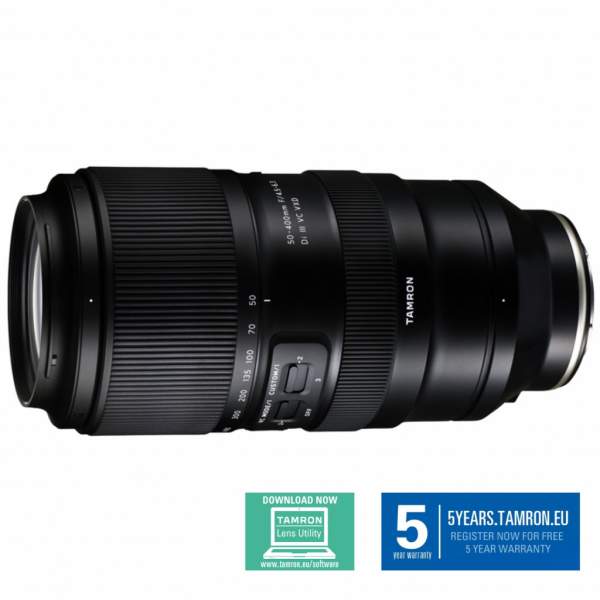 Obiektyw Tamron 50-400 mm f/4.5-6.3 Di III VC VXD Sony E - Zapytaj o lepszą cenę!