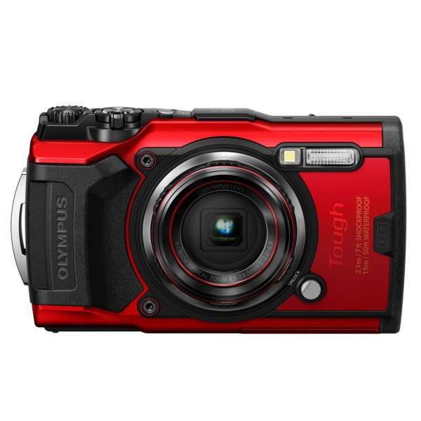 Olympus TOUGH TG-6 czerwony, wyjątkowo odporny - Aparaty cyfrowe