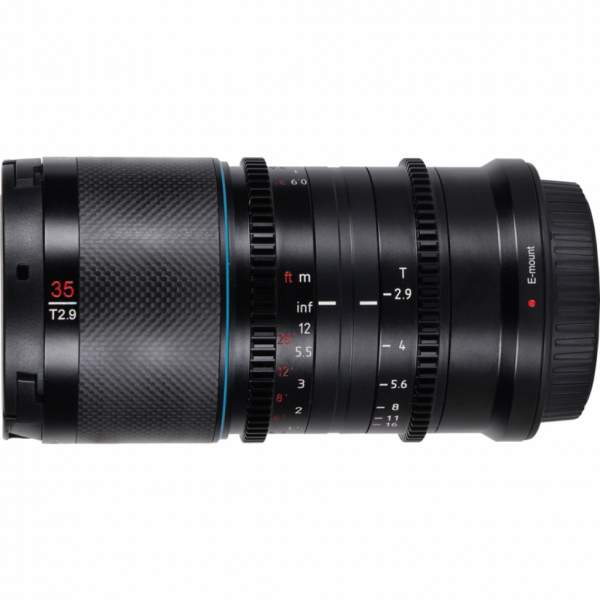 Sirui Obiektyw Anamorphic Lens Saturn 1,6x Carbon Fiber Full