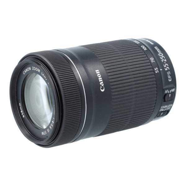 Obiektyw UŻYWANY Canon 55-250 mm f/4-f/5.6 EF-S IS STM  s.n 5841106583