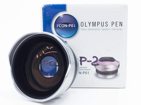 Akcesorium UŻYWANE Olympus konwerter FCON-P01 typu rybie oko (do obiektywów M.Zuiko 14-42) 03 - DEMO