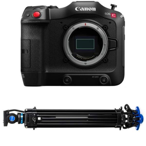 Kamera cyfrowa Canon EOS C70 + Statyw Benro KH-25P