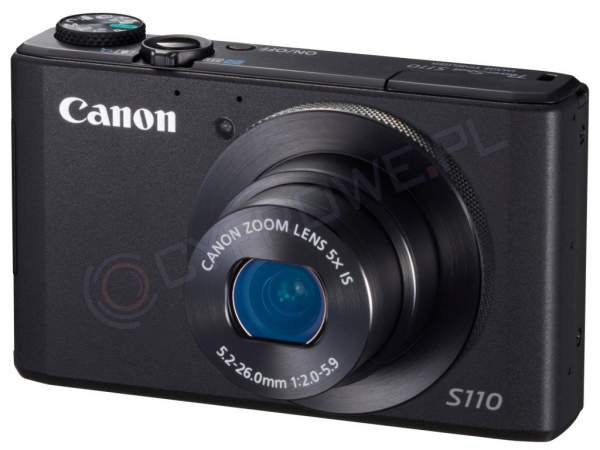 Aparat cyfrowy Canon PowerShot S110 czarny