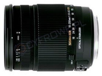Obiektyw Sigma 18-250 mm f/3.5-f/6.3 DC OS HSM / Canon