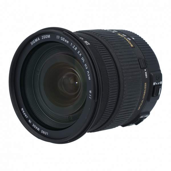 Obiektyw UŻYWANY Sigma 17-50 mm f/2.8 EX DC HSM / Sony A s.n 11063167