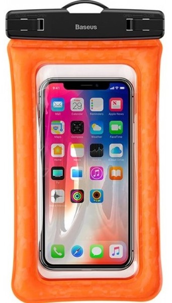 Baseus Etui wodoodporne do smartfonów - pomarańczowe