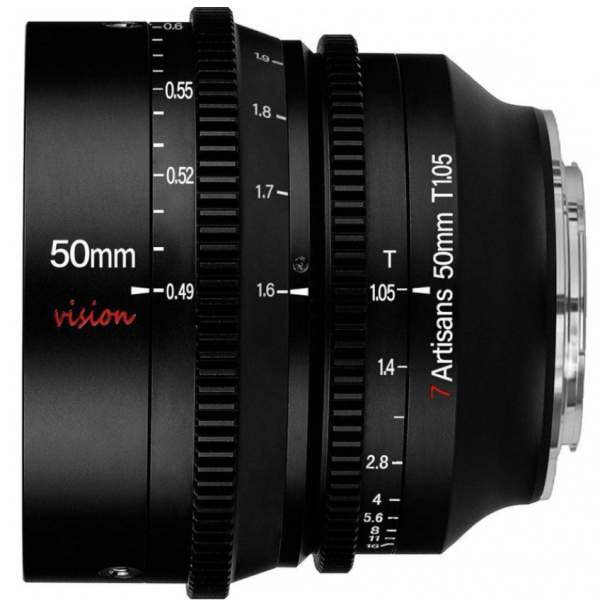 Obiektyw 7Artisans Vision 50 mm T1.05 Fuji FX
