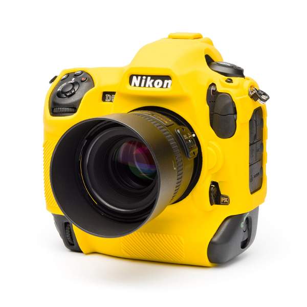 Zbroja EasyCover osłona gumowa dla Nikon D5 żółta