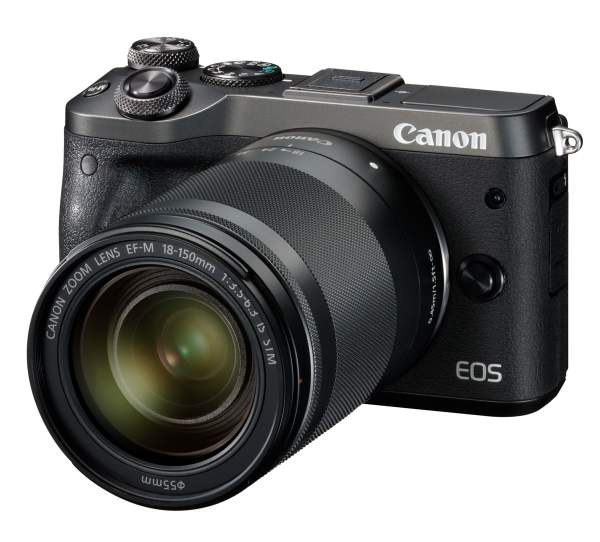 Aparat cyfrowy Canon EOS M6 + ob. 18-150 IS STM czarny 