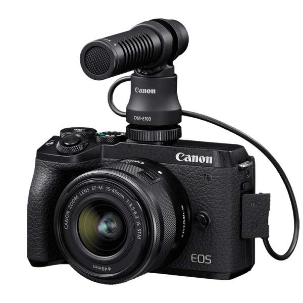 Canon - キヤノン CANON　ステレオ　マイク　DM-E100 ステレオマイクロホン DM-E100