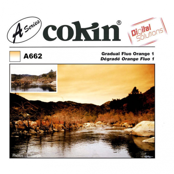 Filtr Cokin P662 połówkowy pomarańczowy 1 systemu Cokin P